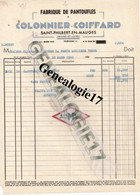 49 0072 SAINT PHILBERT EN MAUGES MAINE ET LOIRE Fabrique Pantoufle COLONNIER Et  COIFFARD 1952 Dest HALARD - Textile & Vestimentaire