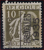 Voorafgestempeld Nr. TYPO 295E Positie A " KANTDRUK "  BRUXELLES 1935 BRUSSEL ;  Staat Zie Scan ! - Typo Precancels 1932-36 (Ceres And Mercurius)