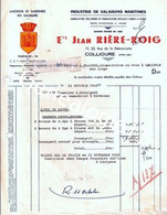 66 0210 BANYULS SUR MER PYRENEES 1932 Grands Vins De Messe VEUVE P. OLIVIER De L'abbe ROUS - Agent GROSJEAN - Autres & Non Classés