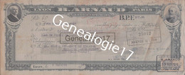 69 5523 LYON RHONE 1936 ( Entete Tres Rare ) Graveur Imprimeur B. ARNAUD De PARIS Et LYON ( Photos Des Fondateurs ) - Bills Of Exchange