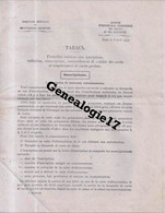 75 06434 PARIS 1942 Inscription Rationnement  - Carte - SERVICE EXPLOITATION INDUSTRIELLE DES TABACS ALLUMETTES - Documentos