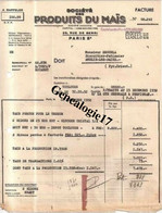75 06958 PARIS 1952 SOCIETE  DES PRODUITS DE MAIS ( Maïs ) 29 Rue Du Berry - Agent Mr ROUANET - Agriculture