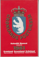 1981 ** GREENLAND (Sans Charn,MNH, Postfris) YEAR PACK   Yv. 114/20 Mi. 126/32 (7v.) Inc. CHRISTMAS STAMP - Annate Complete