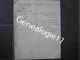 F 44 NANTES Commission PIED Et  BERNARD 19 Quai Baco Adresse Paul PIED 1900 Signé L MATHOREL - Agriculture