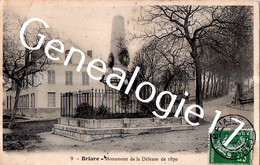 CPA 45 14 BRIARE LOIRET -  Monument De La Defnse De 1870 - Briare