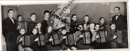 99 0112 DIVERS - SAINT POL SUR MER 59 NORD Photo 25 X 9 Groupe  Accordeon ( Accordeons ) Ecole Musique - Tampon L. THYS - Saint Pol Sur Mer