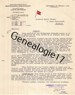 96 2410 PAYS BAS HOLLAND ROTTERDAM 1946 Naamlooze Vennootschap MAATSCHAPPIJ VRACHTVAART Mr SWORN BROKER - Niederlande