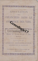 96 2102 ANGLETERRE ENGLAND LONDON LONDRES -- ASSOCIATION DES CREANCIERS DANS LE COMMERCE DES VINS Mrs E. NORTON HARPER E - Ver. Königreich