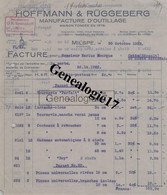96 1590 ALLEMAGNE DEUTSCHLAND MILSPE WESTPHALIE 1922 Manufacture Outillage HOFFMANN - RUGGEBERG A MOURGUE - 1900 – 1949