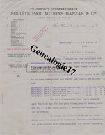 96 1532 SUISSE PETIT CROIX  1911 Transports DANZAS De SAINT GALL BUCHS BRIGUE VALLORBE DELLE MONTREUX VIEUX LEIPZIG - Suisse