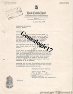 96 1027 ETATS UNIS United States Of America DETROIT 1933 BOOK CADILLAC HOTEL ( ABOLITION DRY DIET PROHIBITION ALCOHOL ) - Stati Uniti