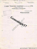 96 0986 ANGLETERRE ENGLAND MANCHESTER 1933 LIMBE TRADING COMPANY ( NYASALAND ) LTD  Long Millgate - United Kingdom