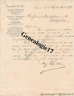 96 0835 ESPAGNE SPAIN LINARES De JAEN 1890 COMPANIA LA CRUZ Minas Fundicion DE PLOMO Fabrica Perdigones Espaet Ntilde A - Spanien