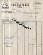 96 0637 SUISSE BALE 1931 Ste Industrielle METAMEX - Suisse