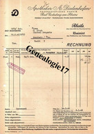 96 0529 ALLEMAGNE FENRRUF BADGODESBERG 1942 Pharmazeutische APOTHEKER A DIEDENHOFEN - Rheila Rheimint - Sonstige & Ohne Zuordnung