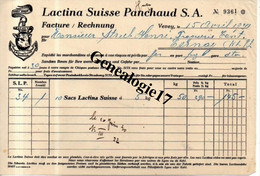 96 0522 SUISSE VEVEY 1930 LACTINA SUISSE PANCHAUD S.A - Suisse