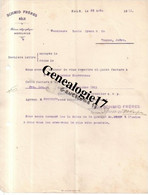 96 0435 SUISSE BALE 1911 Ets SCHMID FRERES à LOUIS DYANT - Suisse