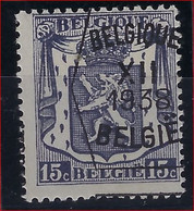 ONBEKEND / INCONNU TYPO Nr. 369  " KANTDRUK " BELGIQUE  XII 1938 BELGIE ;  Staat Zie Scan ! Inzet Aan 65 € ! - Typo Precancels 1936-51 (Small Seal Of The State)