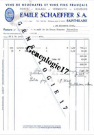 96 0190 SUISSE SAINT BLAISE 1948 Vin De Neufchatel Mr EMILE SCHAEFFER - H. CUANY  Malaga Vermouth  Dest Gottfried MOOR - Suisse