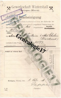 96 0091 ALLEMAGNE HERINGEN WERRA  Gewerkschaft Wintershall 1911 - Sonstige & Ohne Zuordnung