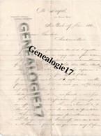 96 0057 ETATS UNIS USA NEW YORK Lettre OTTO STERZFELD Ou HERZFELD 132 Nassan Street 1882 Dest COURTOT Chateauvillain - Verenigde Staten