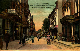 Pays Divers  / Allemagne   Deutschland / Worms  / Rue De L' Empereur Guillaume - Autres & Non Classés