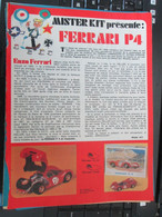 SPI920 Page De SPIROU Années 70 / MISTER KIT Présente LA FERRARI P4 HELLER 1/24e - Cars