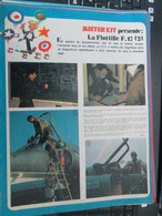 SPI920 Page De SPIROU Années 70 / MISTER KIT Présente LA FLOTILLE F.17 - Aerei