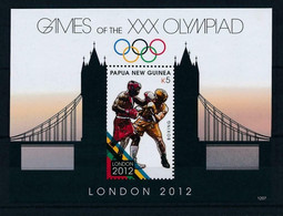 Olympic Games 2012 , Papua New Guinea - Blok Postfris - Summer 2012: London