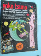 SPI920 : PAGE REVUE SPIROU ANNEES 70 : LELOUP Annonce Sortie D'un Nouvel Album YOKO TSUNO - Yoko Tsuno