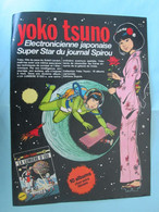 SPI920 : PAGE REVUE SPIROU ANNEES 70 : LELOUP Annonce Sortie D'un Nouvel Album YOKO TSUNO - Yoko Tsuno