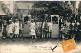 16. CHARENTE - RUFFEC - Fête 18 Septembre 1921. Chaises à Porteurs - Jeunes Seigneurs. - Ruffec