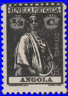 Angola 1913. ~  YT 143* - ½ R. Cérès - Angola