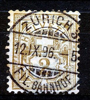 HELVETIA - Mi Nr 50 - "ZURICH 3 - FIL. BAHNHOF" - (ref. 2701) - Autres & Non Classés