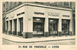 LYON  Rue De Marseille  Chauffage Pradat - Lyon 7