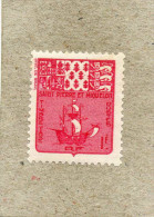 SAINT P. Et  M. : Armoiries Se SP Et Miquelon - Timbres-taxe