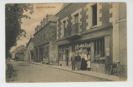 SAINT AMAND DE VENDOME - SAINT AMAND LONGPRÉ - Intérieur Du Bourg (animation Commerce ) - Saint Amand Longpre