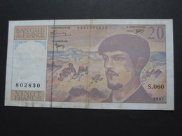 20 Vingt Francs - DEBUSSY - 1997  Alphabet  S.060   **** EN ACHAT IMMÉDIAT  **** - 20 F 1980-1997 ''Debussy''