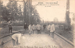 Thème Sport: Pétanque-Jeu De Boules.  Mours  95  . Jeu De Boules . Villa Saint Régis               ( Voir Scan) - Petanque