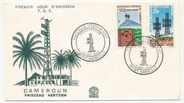 CAMEROUN - 2 Enveloppes FDC - Faisceau Hertzien - Yaoundé - 18 Mai 1983 - Kamerun (1960-...)