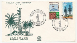 CAMEROUN - 2 Enveloppes FDC - Faisceau Hertzien - Yaoundé - 18 Mai 1983 - Cameroon (1960-...)