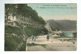 26267  CPA    FUMAY : Promenade De Divers Monts Et Route Nationale ! Animée !! 1911 ! ACHAT DIRECT !! - Fumay