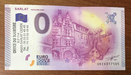 2015 BILLET 0 EURO SOUVENIR DPT 24 SARLAT 3 OIES + TAMPON ZERO 0 EURO SCHEIN BANKNOTE PAPER MONEY - Private Proofs / Unofficial