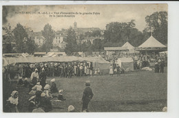 MONTFAUCON - Vue D'ensemble De La Grande Foire De La Saint Maurice - Montfaucon