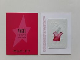 MUGLER    " ANGEL NOVA   "   Carte Avec Patch   **  Photo R/V . - Modernes (à Partir De 1961)