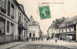 Delcampe - SAINT POL  -  La Rue De Béthune - Saint Pol Sur Ternoise