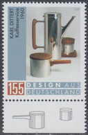 !a! GERMANY 2020 Mi. 3566 MNH SINGLE W/ Bottom Margin (a) - Design From Germany: Dittert, Coffee Service - Unused Stamps