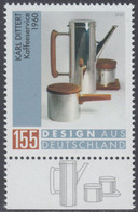 !a! GERMANY 2020 Mi. 3566 MNH SINGLE W/ Bottom Margin (b) - Design From Germany: Dittert, Coffee Service - Nuevos