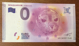 2015 BILLET 0 EURO SOUVENIR DPT 30 SEAQUARIUM LE GRAU DU ROI ZERO 0 EURO SCHEIN BANKNOTE PAPER MONEY - Pruebas Privadas