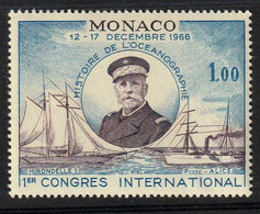 MONACO - Histoire De L'océanographie - Y&T N° 702 - 1966 - Neufs